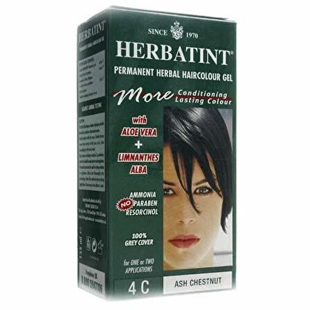 HERBATINT 4C Ash Chestnut (Kül Kestane) 150 ml Bitkisel Saç Boyası
