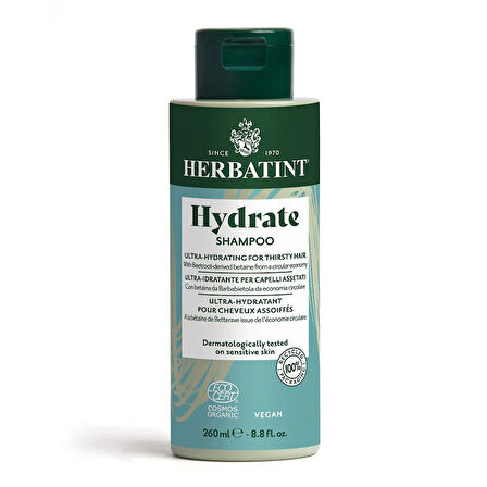 Herbatint Hydrate Organic Shampoo 260 ml