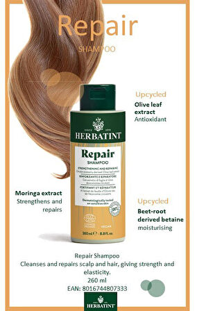 Herbatint Repair Shampoo 260 ml