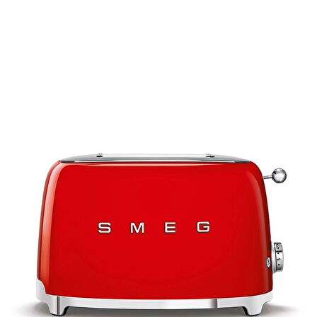 Smeg TSF01RDEU Retro Kırmızı 2X2 Slot Ekmek Kızartma Makinesi