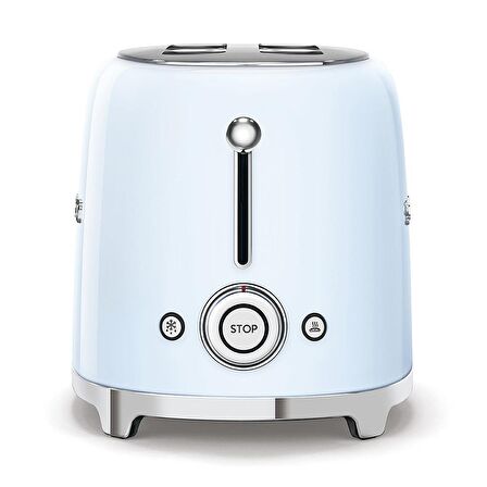 SMEG 50'S Style Retro Pastel Mavi 2x Ekmek Kızartma Makinesi