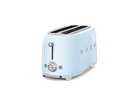 SMEG 50'S Style Retro Pastel Mavi 4x Ekmek Kızartma Makinesi