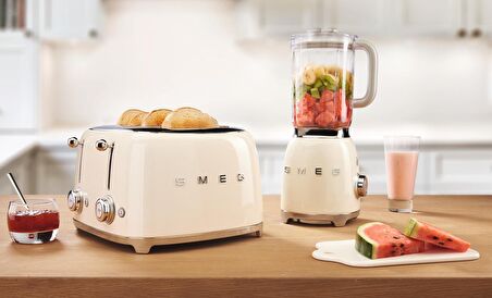 SMEG 50'S Style Retro Krem Blender