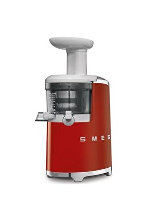 Smeg SJF01RDEU Retro Kırmızı 150 Watt Meyve/Sebze Presi Slow Jucier