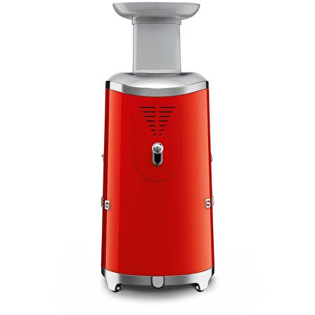 Smeg SJF01RDEU Retro Kırmızı 150 Watt Meyve/Sebze Presi Slow Jucier