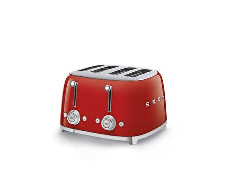 SMEG 50'S Style Retro Kırmızı Ekmek Kızartma Makinesi