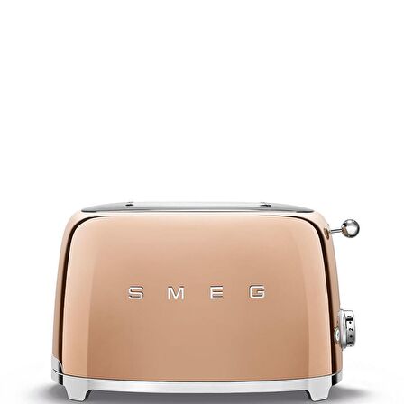 SMEG 50'S Style Retro Rose Gold 2x Ekmek Kızartma Makinesi