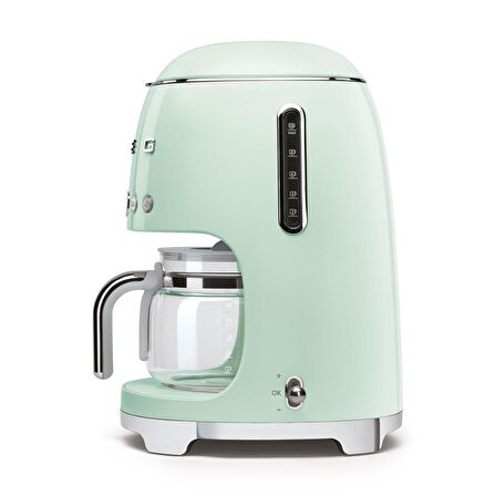 SMEG 50'S Style Retro Pastel Yeşil  Filtre Kahve Makinesi