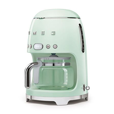 SMEG 50'S Style Retro Pastel Yeşil  Filtre Kahve Makinesi