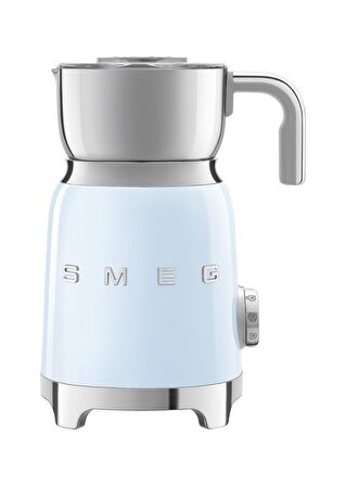 SMEG 50'S Style Retro Pastel Mavi Süt Köpürtme Makinesi