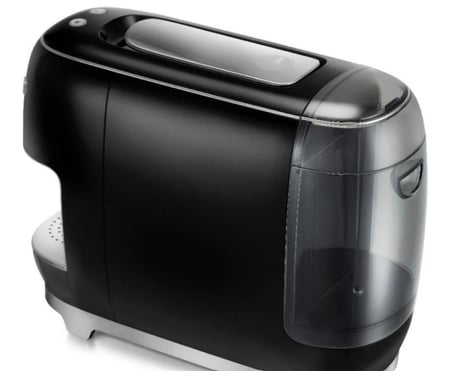 SMEG Lavazza A Modo Mio LM200 Kapsüllü Espresso Makinesi - Siyah (1250W, 10 Bar, Hızlı Isınma)