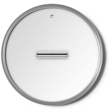 Smeg Cookware Cam Kapak 26 cm