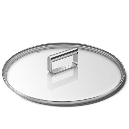 Smeg Cookware Cam Kapak 28 cm