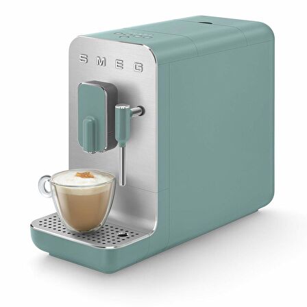 Smeg 50'S Style BCC02 Beyaz - Yeşil Espresso Makinesi