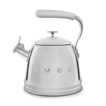 Smeg 50's Style Paslanmaz Çelik Set Üstü Düdüklü Kettle 2.3 lt