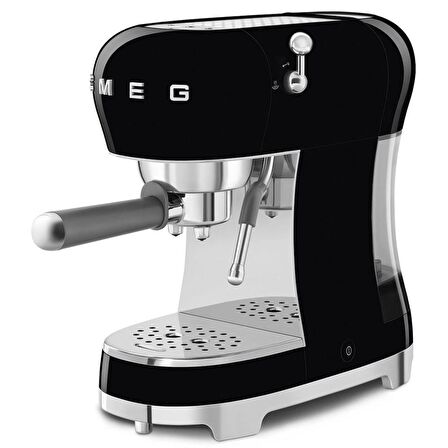 Smeg ECF02BLEU Siyah Espresso Kahve Makinesi