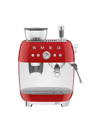 Smeg 50'S Style Kırmızı Espresso Makinesi