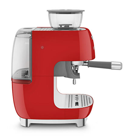 Smeg 50'S Style Kırmızı Espresso Makinesi