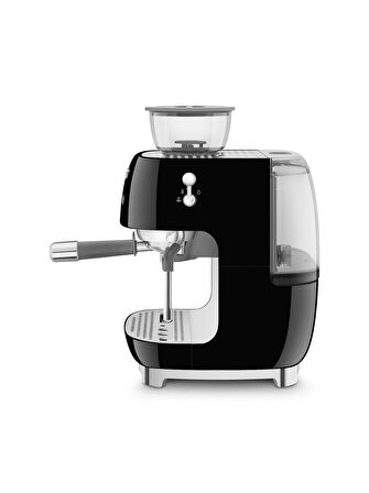 Smeg 50'S Style Siyah Espresso Makinesi