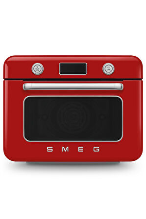 Smeg COF01RDEU Kırmızı Tezgah Üstü Kombi Fırın