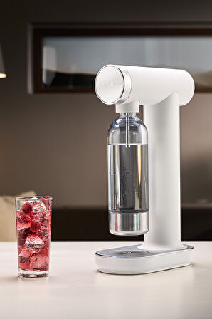 SMEG Soda Makinesi Tritan™ Renew Mat Beyaz