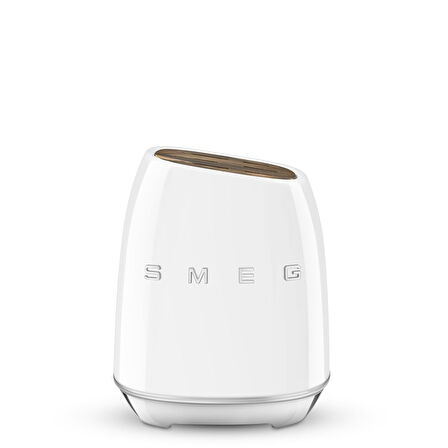 Smeg KBSF02WH 6 Bıçaklı Beyaz Bıçak Bloğu Beyaz