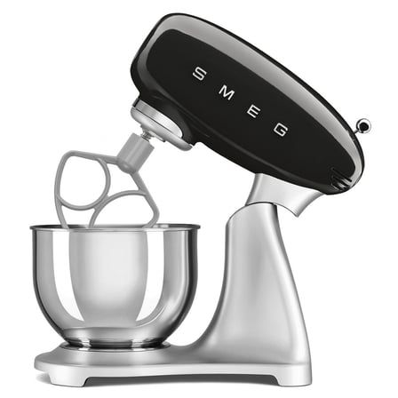 Smeg Standart Hamur Karıştırma Stand Mikser Siyah