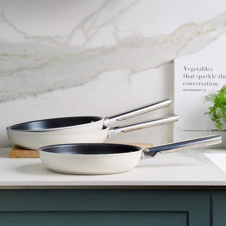 Smeg Cookware 50'S Style Krem 20 cm Tava