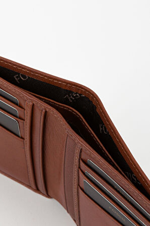 Kutulu Hakiki Deri Ekstra Kartlıklı Siyah Erkek El Portföyü Kartlık Cüzdan