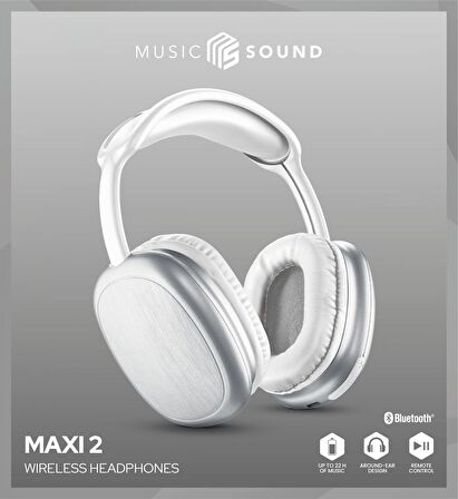 CELLULARLINE Music Sound 2 Maxi Bluetooth Kulak Üstü Kulaklık