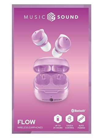 CELLULARLINE FLOW WIRELESS EARPHONES PINK