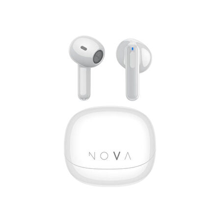 Nova Vibes TWS Bluetooth Kulaklık Beyaz