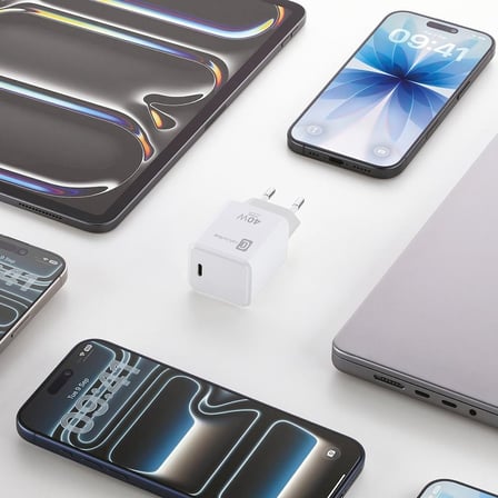 Cellularlıne 40W Pd Usb-C Şarj Adaptörü - Beyaz
