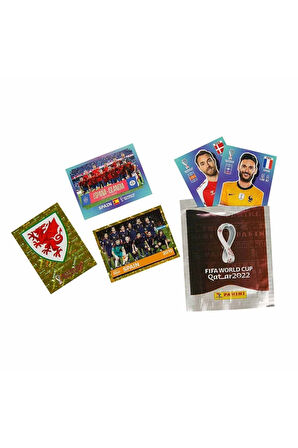Fıfa World Cup Katar 2022 Başlangıç Paketi Albüm Hediyeli 10 Adet Çıkartma
