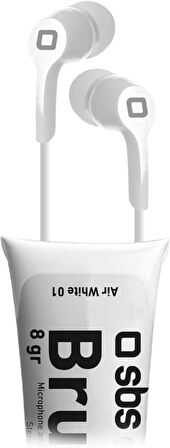 Sbs 61244 Teearpaıntw Brush 3,5 Mm Jack'Lı Mikrofonlu Kulaklık Beyaz