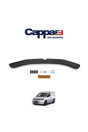 Volkswagen Caddy 2021- Ön Kaput Koruyucu Rüzgarlık 4mm (abs)