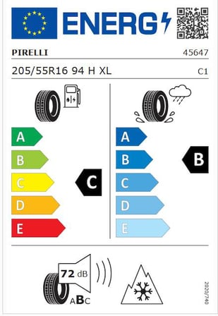 Pirelli 205/55 R16 94H XL Cinturato Winter 3 Oto Kış Lastiği (Üretim:2025)