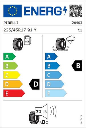 Pirelli 225/45 R17 91Y Cinturato P7 RFT (*) Oto Yaz Lastiği (Üretim:2026)