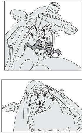 Givi 4108FZ KAWASAKI NINJA 300 (13-18) Arka Çanta Tasiyici