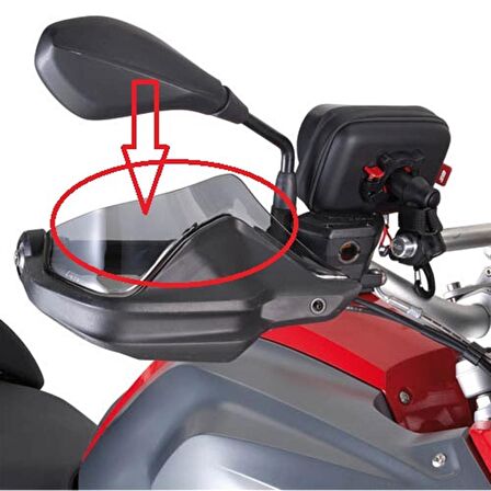 Givi EH5108 Bmw F800Gs-F850Gs- R1200Gs - R1200Gs Adventure (13-18) - R1250Gs (19) El Koruma Uzantısı