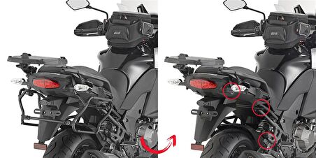 Givi PLXR4113 KAWASAKI VERSYS 1000 (15-16) Yan Çanta Tasiyici