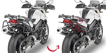 Givi PLR5118 BMW F800GT - F800R (09-19) Yan Çanta Tasiyici