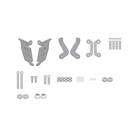 Givi 2140KIT YAMAHA MT-07 (18-20) Yan Çanta Tasiyici Baglanti Kiti