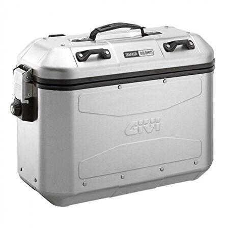 Gıvı Alüminyum Yan Çanta Takımı Sağ-sol 36lt Trekker Dolomıtı Dlm36apack2 Gri