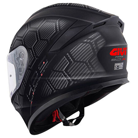 GIVI 50.X SNAKE MAT KARBON KASK