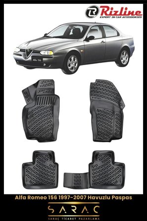 Rizline Alfa Romeo 156 2004 Model  3D Havuzlu Paspas