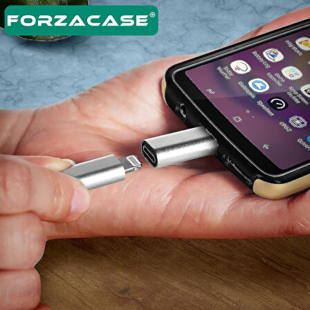 Forzacase Lightning to Type-C Şarj Adaptörü - FC483