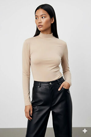 Uzun Kollu 3'lü Kadın Balıkçı Yaka Badi