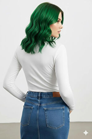 Uzun Kollu 3'lü Kadın Balıkçı Yaka Badi