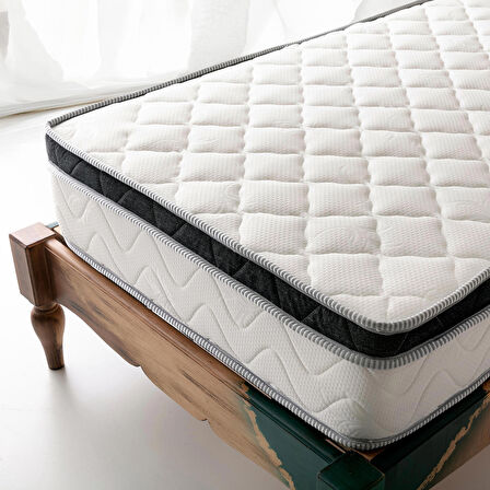 Heyner Techno Kuş Tüyü Pedli̇  Ortopedi̇k Yayli Yatak Tek Ki̇şi̇li̇k Yatak